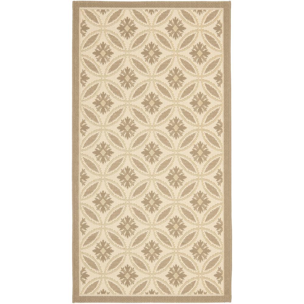 COURTYARD, BEIGE / DARK BEIG, 2'-7" X 5', Area Rug, CY7844-79A21-3