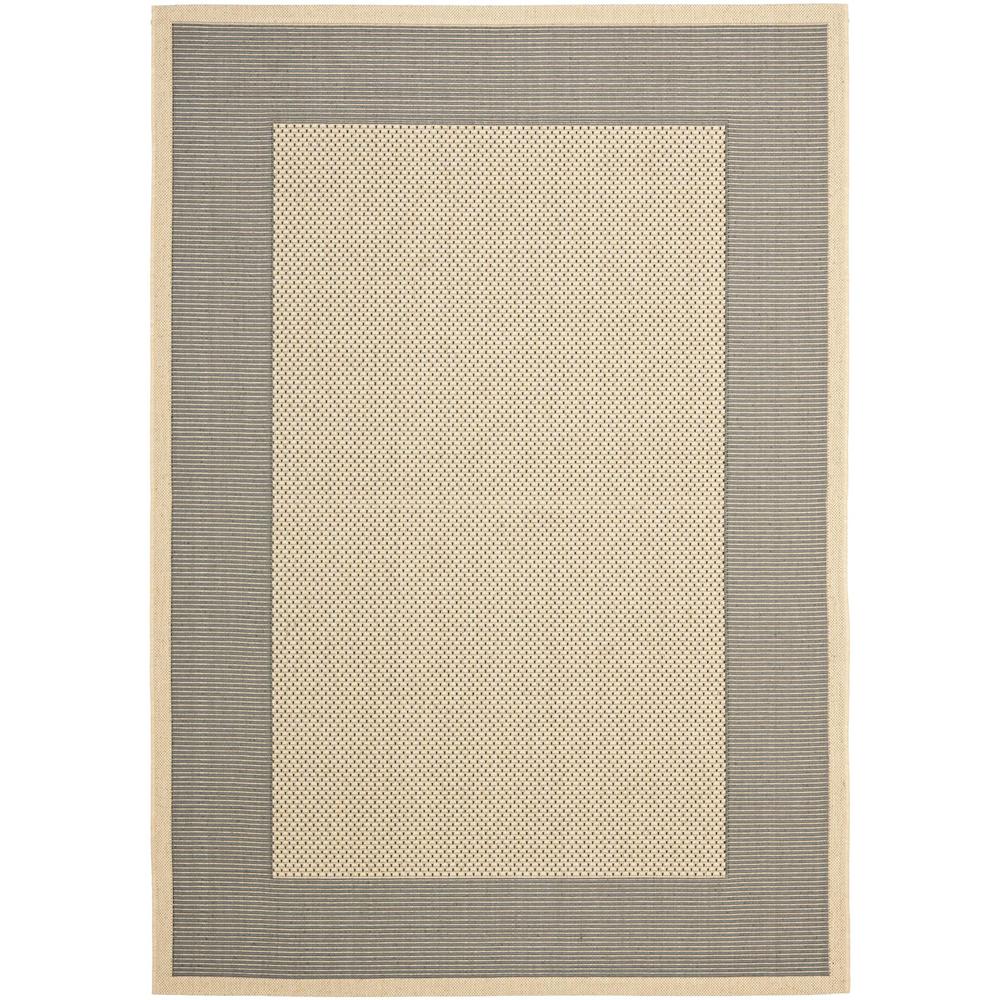 COURTYARD, GREY / CREAM, 2' X 3'-7", Area Rug, CY7987-65A5-2