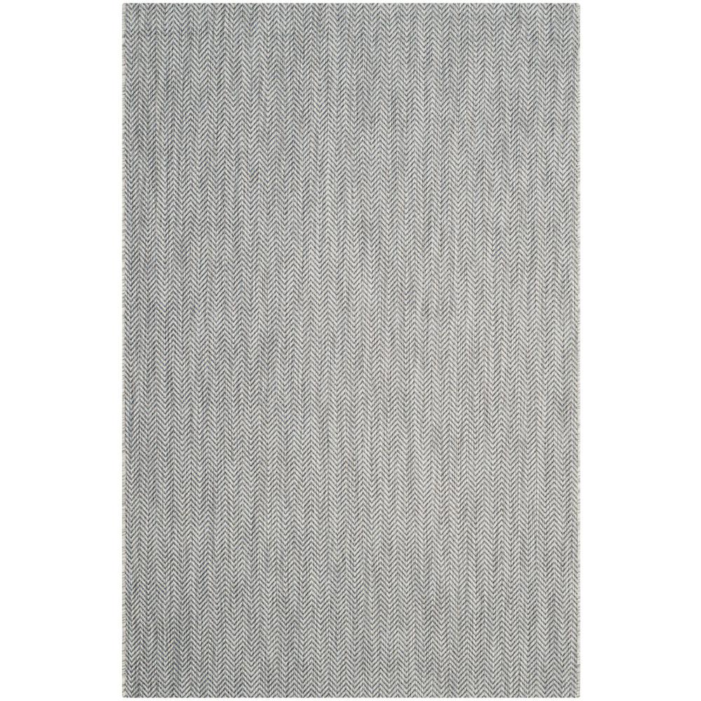 COURTYARD, GREY / NAVY, 2' X 3'-7", Area Rug, CY8022-36812-2