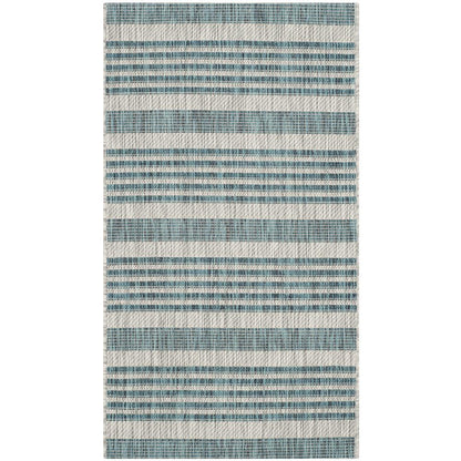 COURTYARD, GREY / BLUE, 2' X 3'-7", Area Rug, CY8062-37212-2