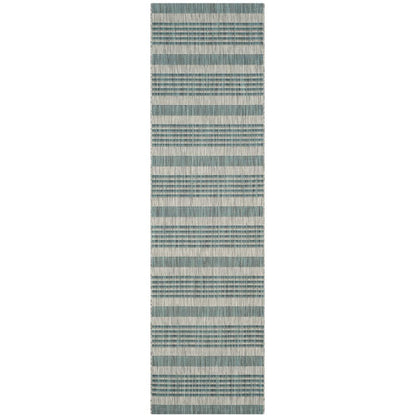 COURTYARD, GREY / BLUE, 2' X 3'-7", Area Rug, CY8062-37212-2