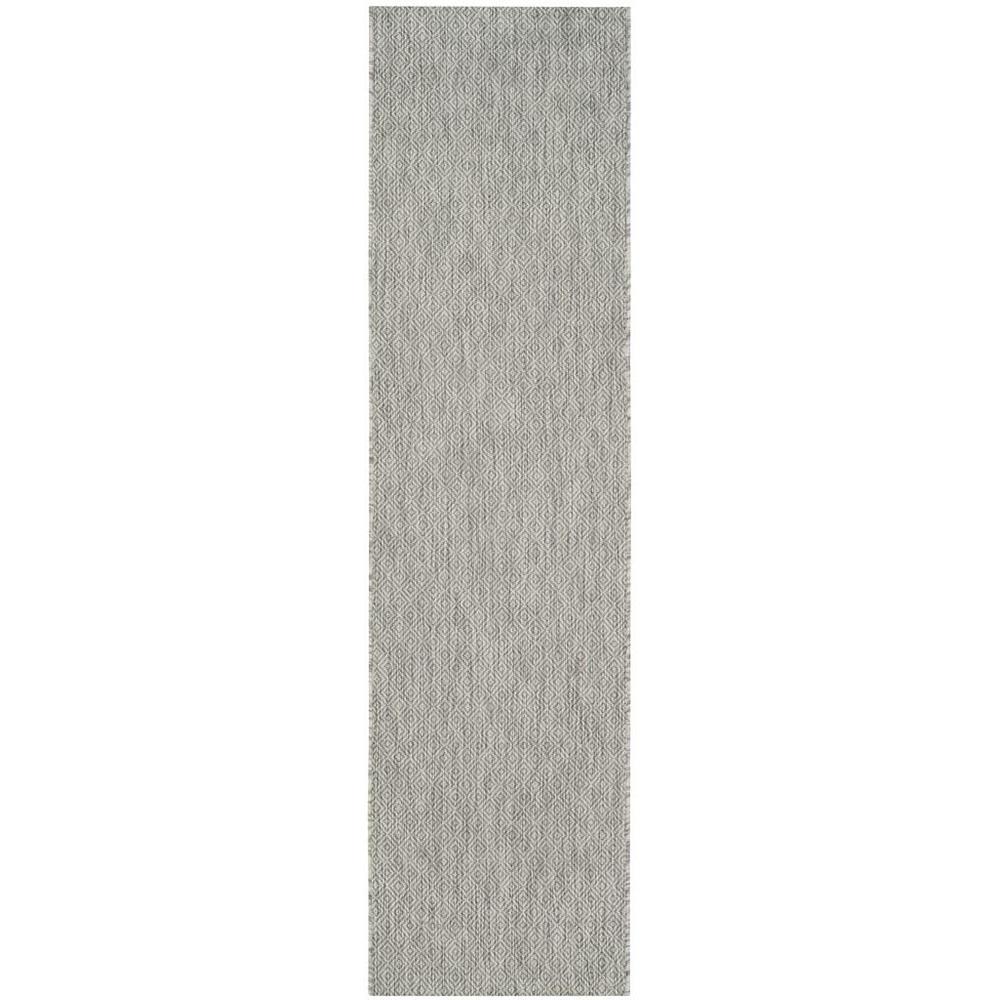 COURTYARD, GREY / GREY, 2'-3" X 8', Area Rug, CY8520-36811-28