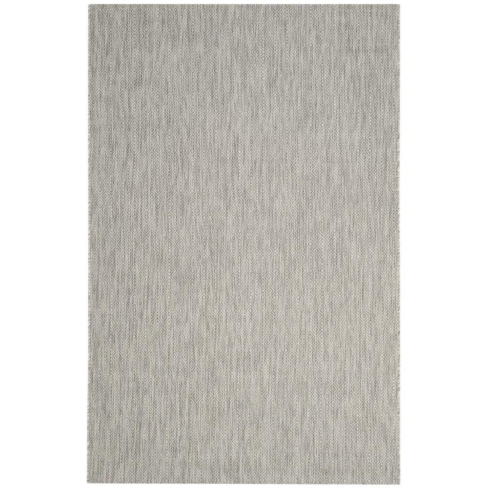 COURTYARD, GREY / GREY, 4' X 5'-7", Area Rug, CY8520-36811-4