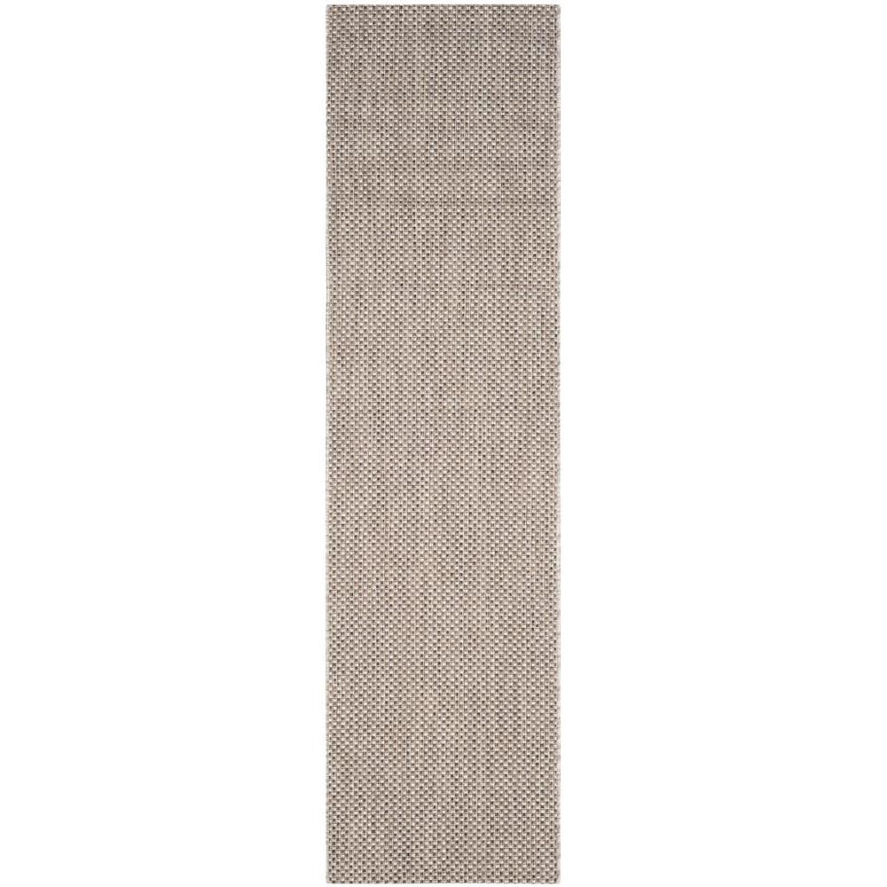 COURTYARD, BEIGE / BROWN, 2'-3" X 8', Area Rug, CY8521-36312-28