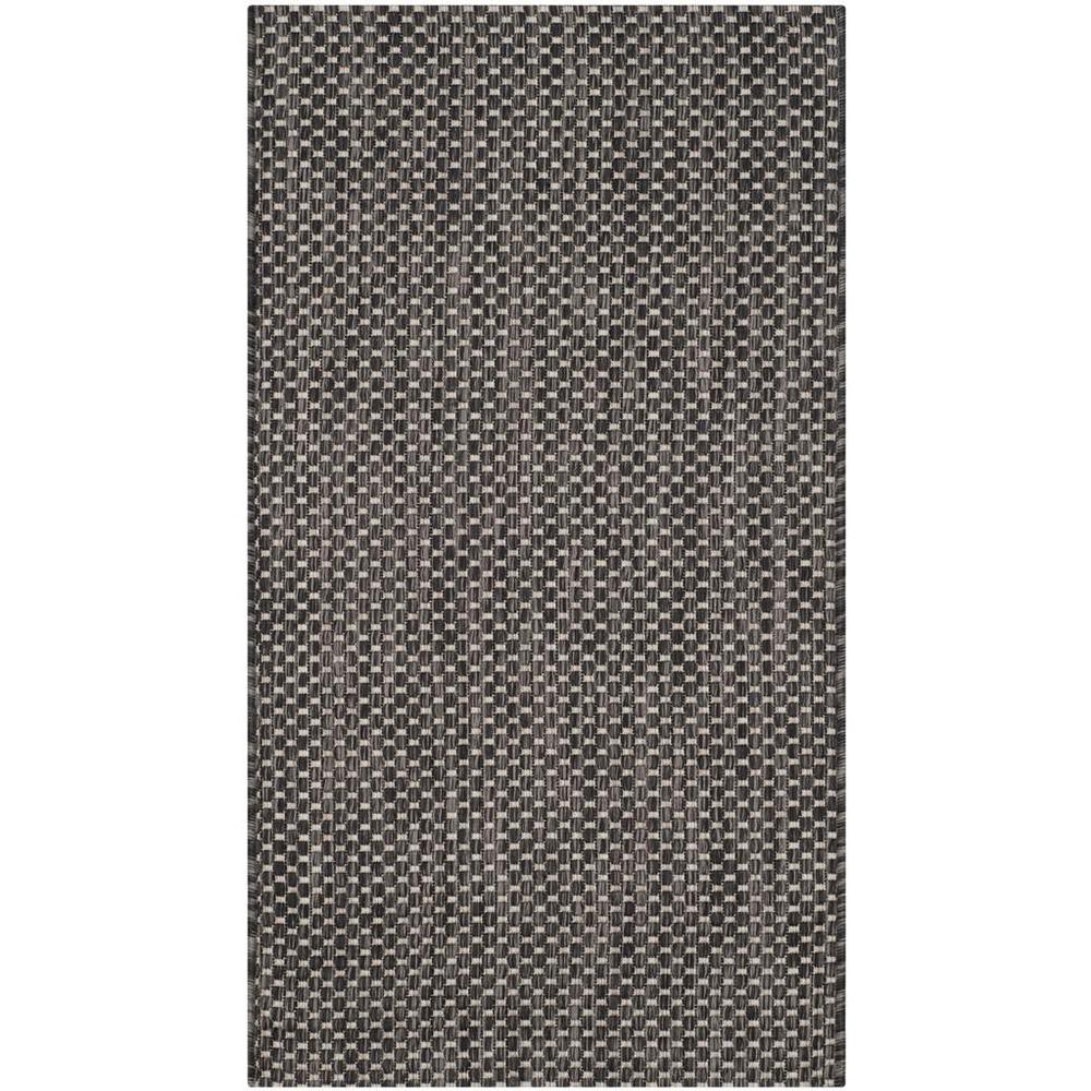 COURTYARD, BLACK / BEIGE, 2' X 3'-7", Area Rug, CY8521-36621-2