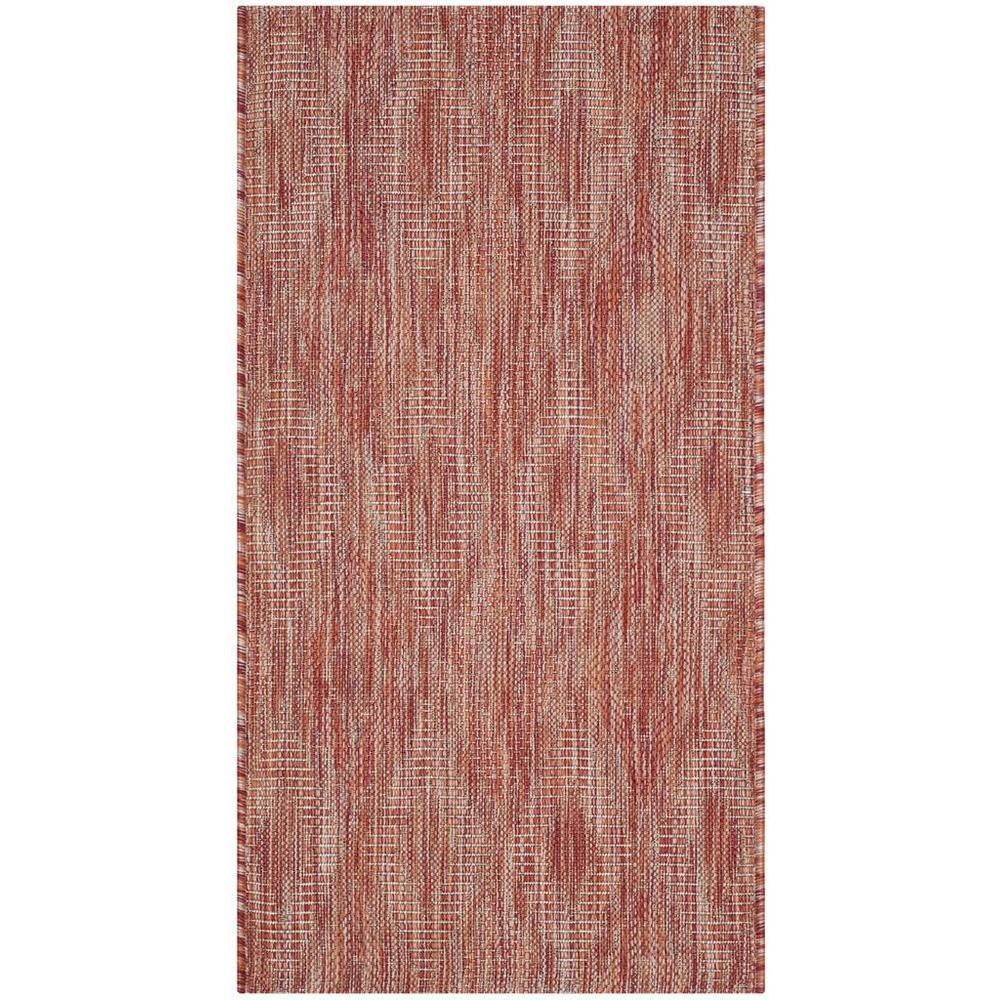 COURTYARD, RED / RED, 2' X 3'-7", Area Rug, CY8522-36522-2