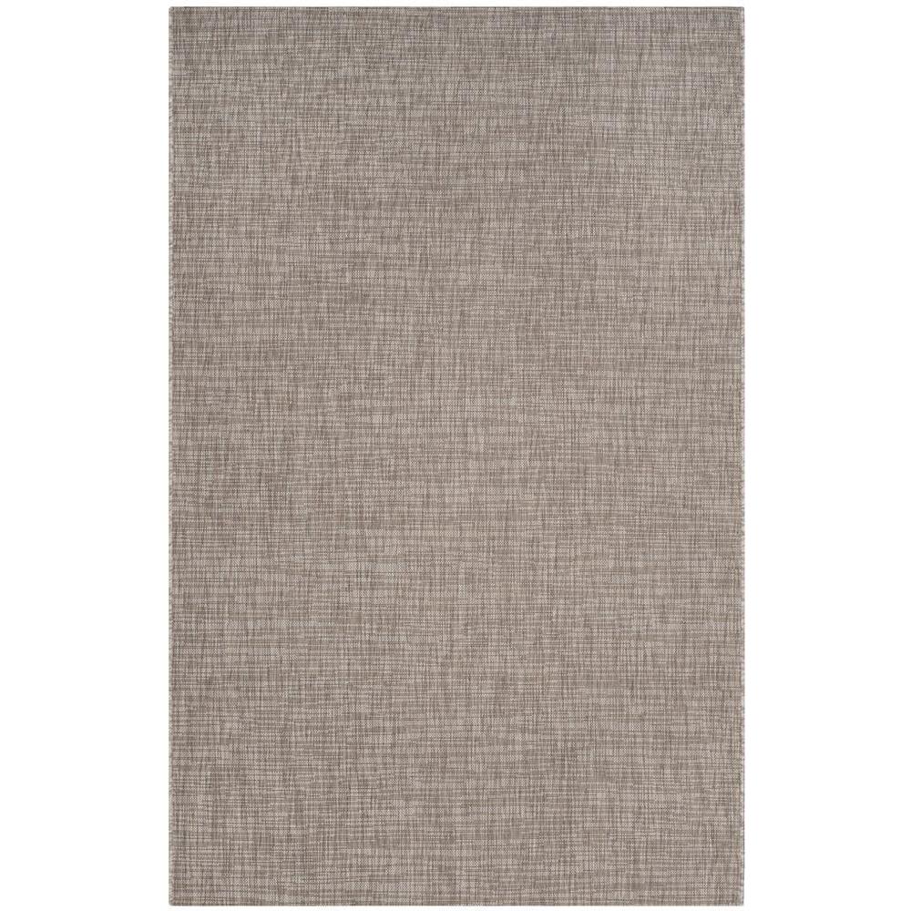 COURTYARD, LIGHT BROWN, 4' X 5'-7", Area Rug