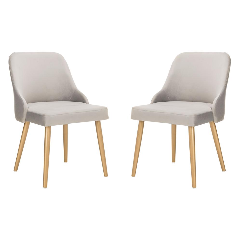 LULU UPHOLSTERED DINING CHAIR, DCH6200A-SET2