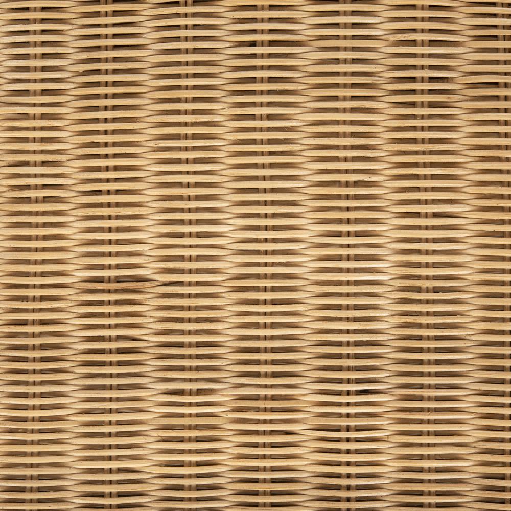 Siena Rattan Barrel Dining Chair, Natural/Black