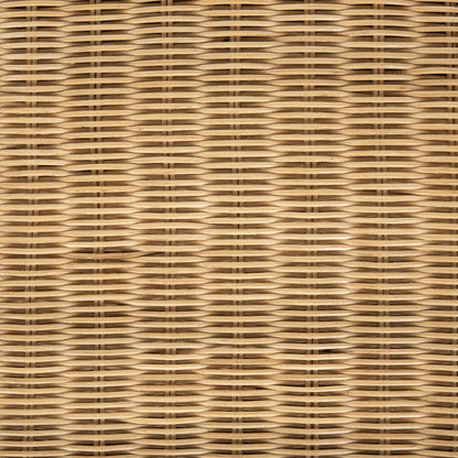 Siena Rattan Barrel Dining Chair, Natural/Black