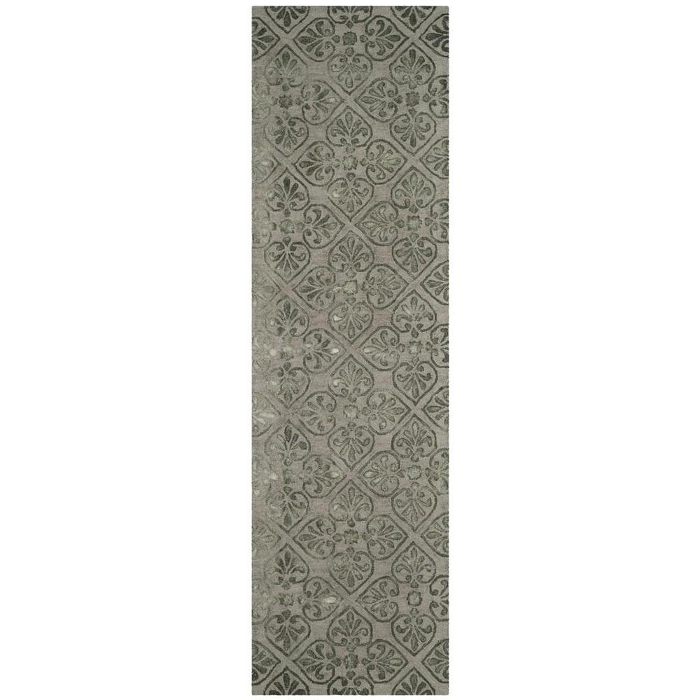 DIP DYE, DARK BEIG, 2'-3" X 8', Area Rug