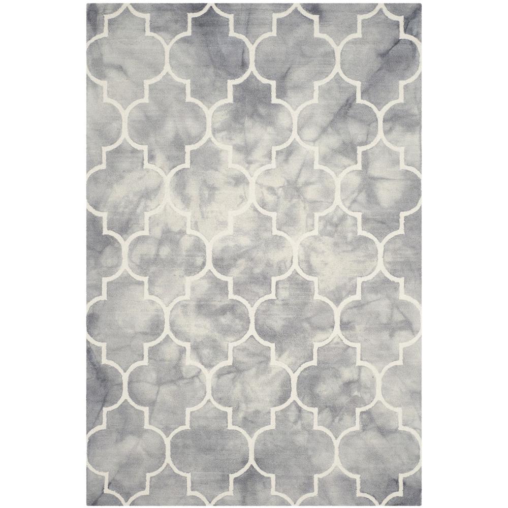 DIP DYE, GREY / IVORY, 6' X 9', Area Rug