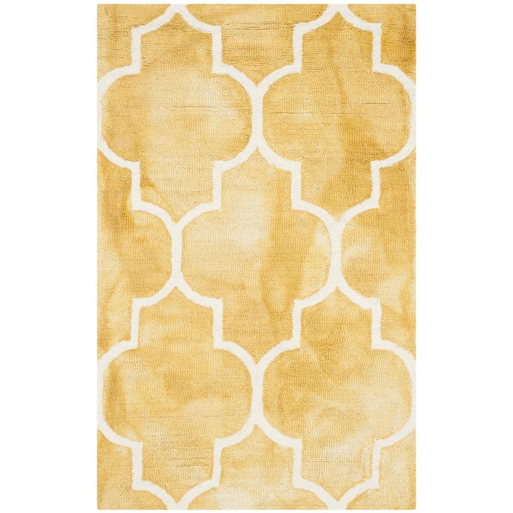 DIP DYE, GOLD / IVORY, 2'-6" X 4', Area Rug, DDY535H-24