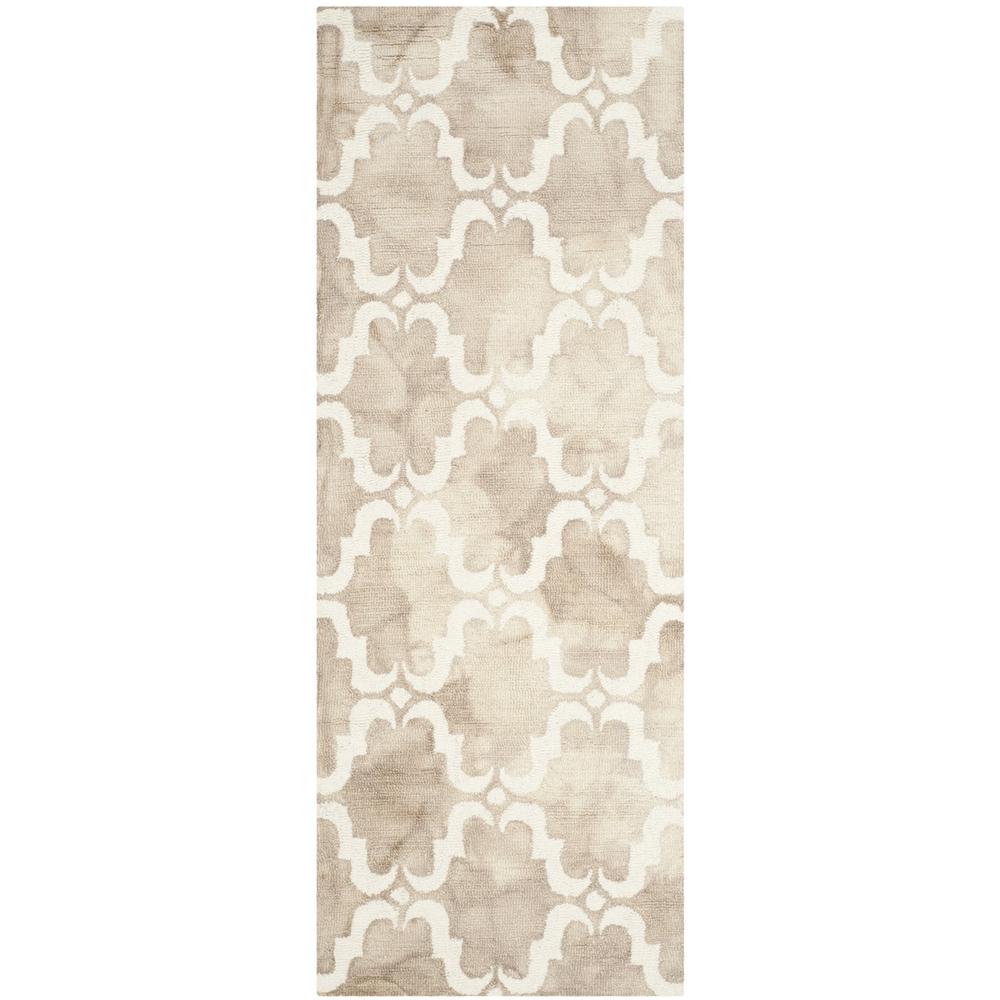 DIP DYE, BEIGE / IVORY, 2'-3" X 6', Area Rug, DDY536G-26