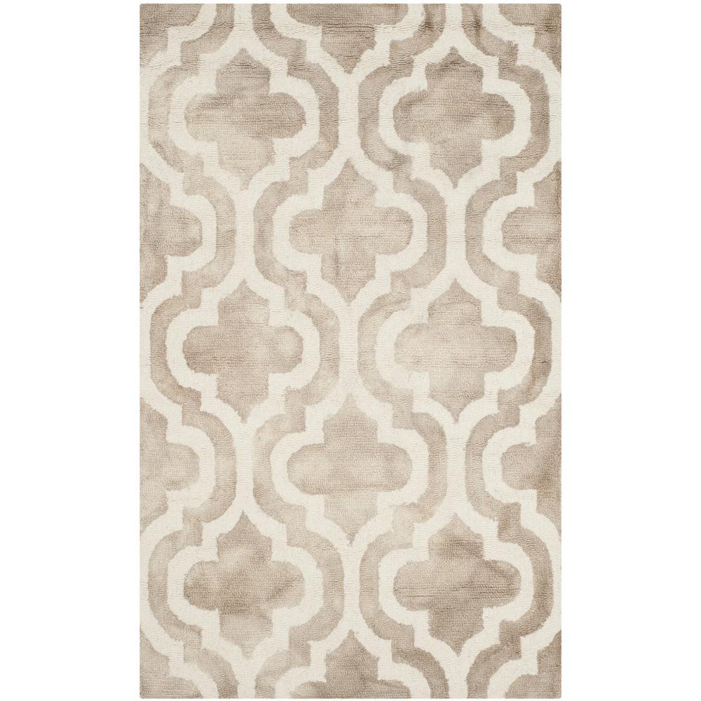 DIP DYE, BEIGE / IVORY, 3' X 5', Area Rug, DDY537G-3