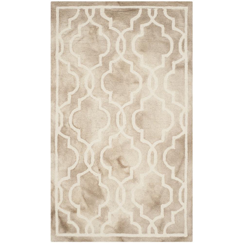 DIP DYE, BEIGE / IVORY, 3' X 5', Area Rug, DDY539G-3
