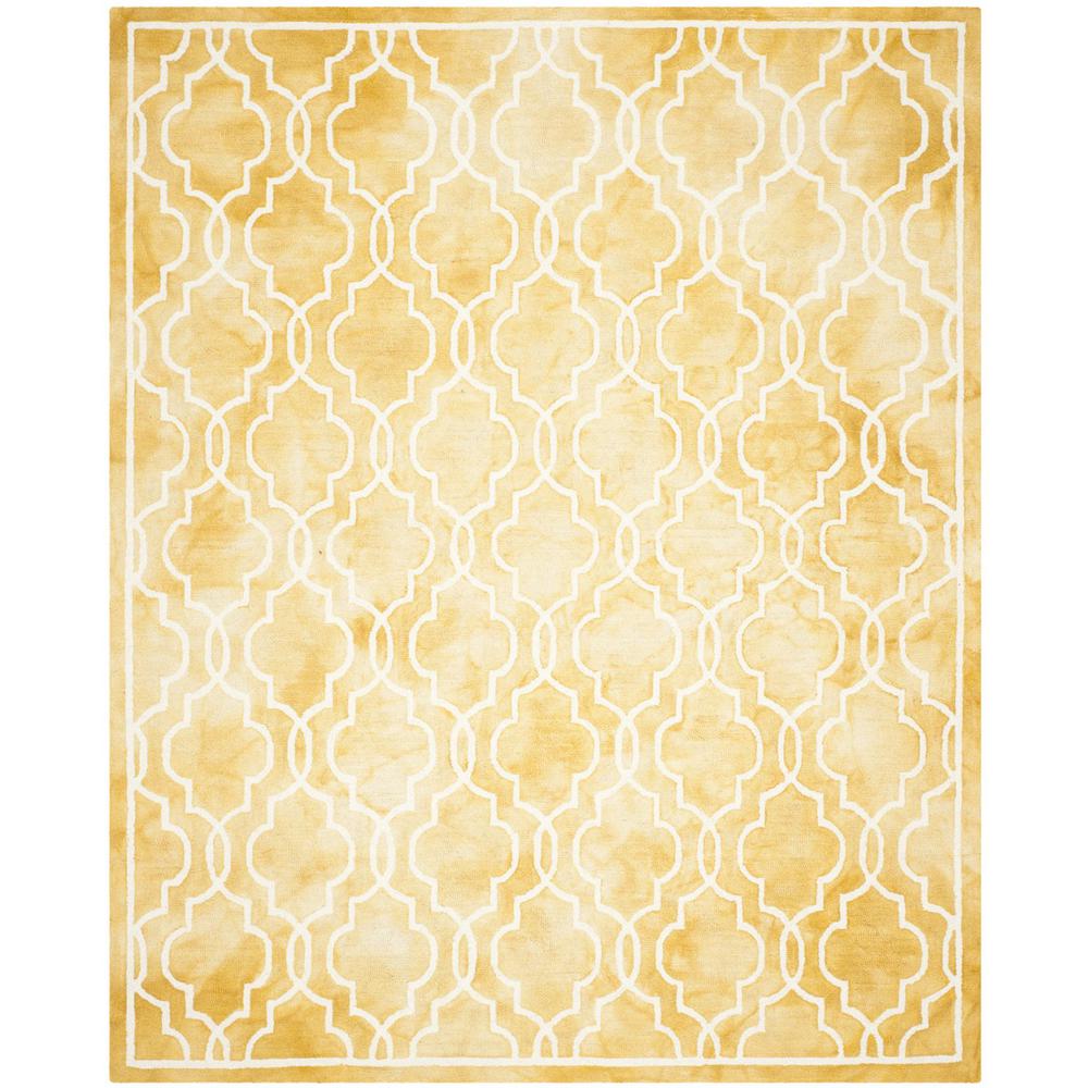 DIP DYE, GOLD / IVORY, 8' X 10', Area Rug, DDY539H-8