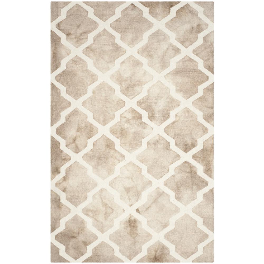DIP DYE, BEIGE / IVORY, 5' X 8', Area Rug, DDY540G-5
