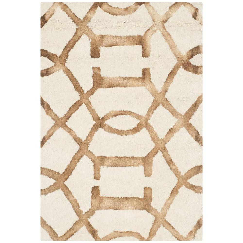 DIP DYE, IVORY / CAMEL, 2' X 3', Area Rug, DDY712E-2