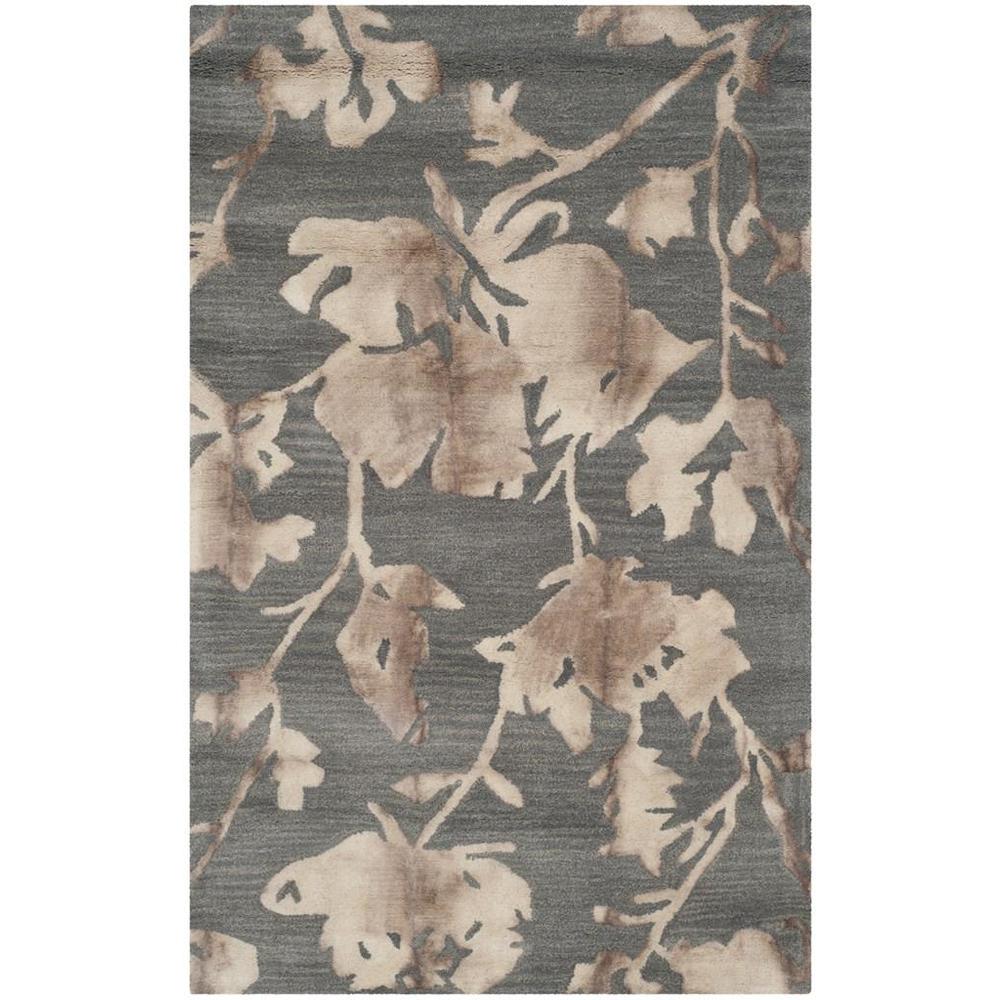 DIP DYE, GREY / BEIGE, 3' X 5', Area Rug