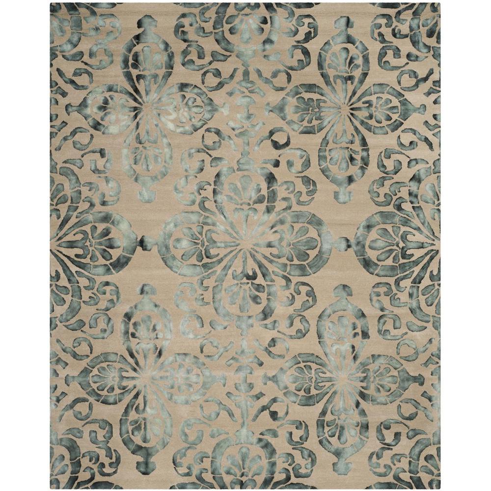 DIP DYE, CAMEL / GREY, 8' X 10', Area Rug