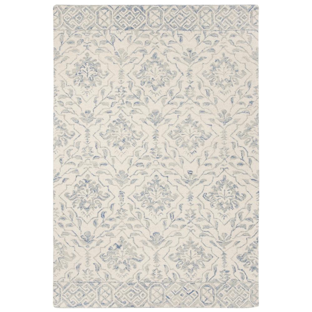 DIP DYE, LIGHT BLUE / IVORY, 5' X 8', Area Rug
