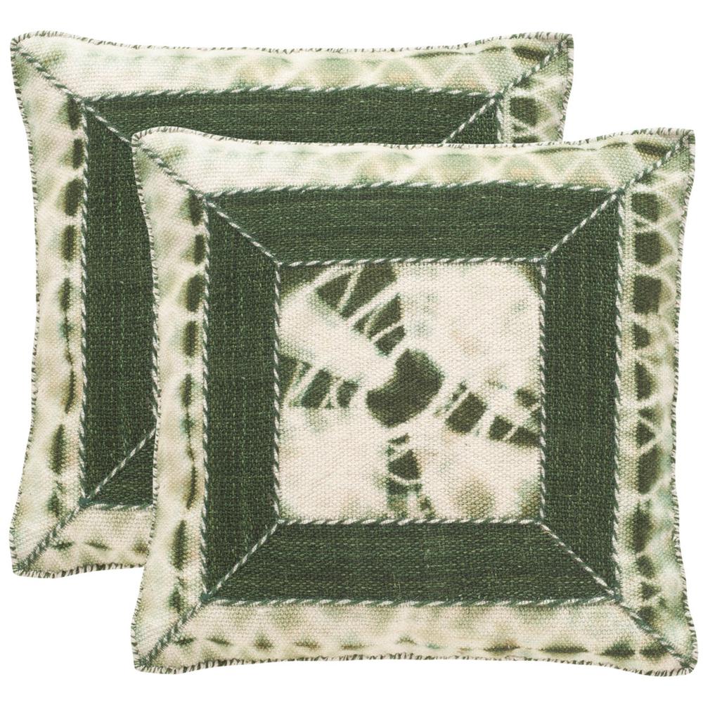 DIP-DYE PATCH PILLOW, DEC551C-2020-SET2