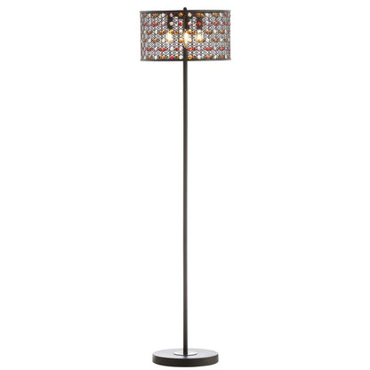 Mosiac Floor Lamp, Orb/Multi
