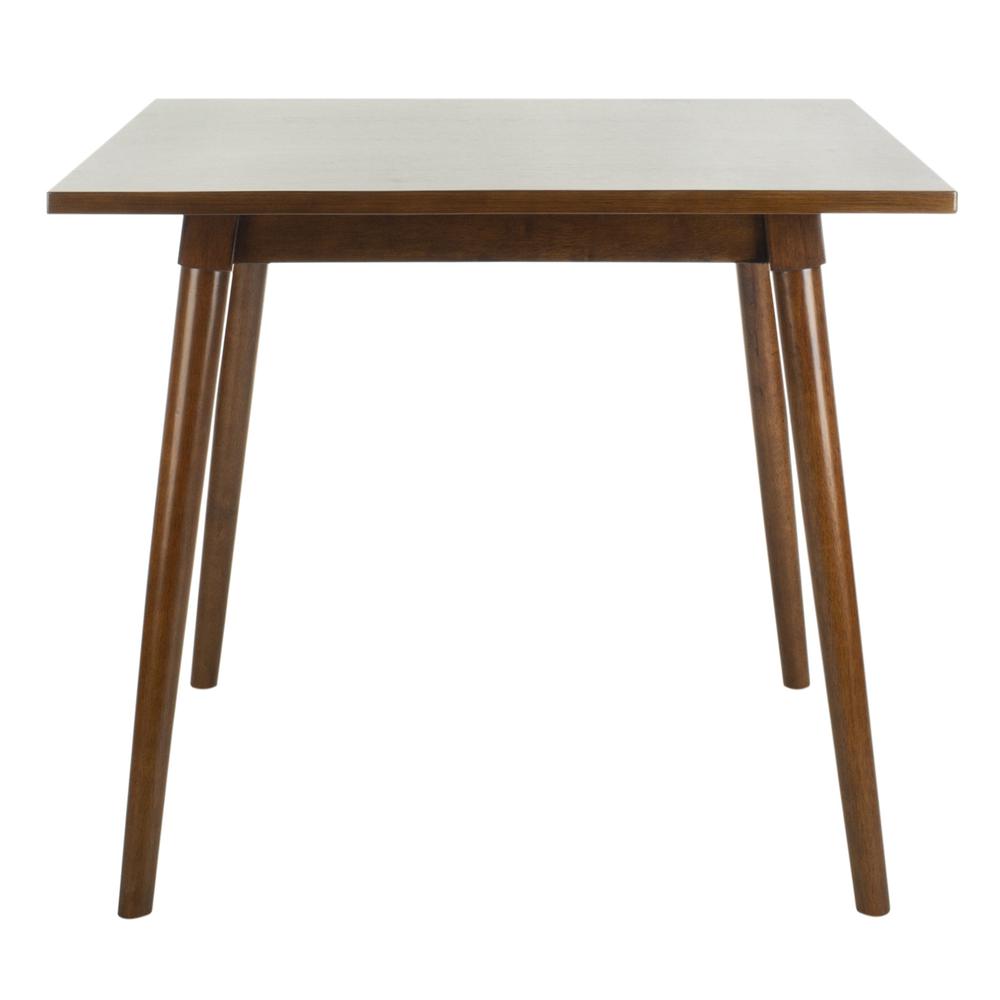 Simone Square Dining Table, Walnut