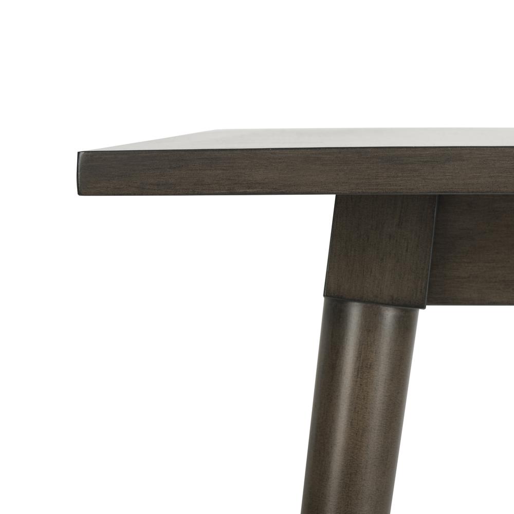 Simone Square Dining Table, Grey Walnut