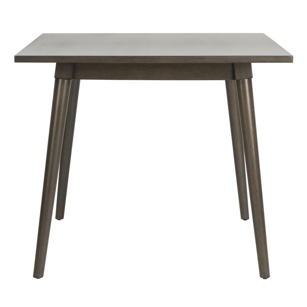 Simone Square Dining Table, Grey Walnut
