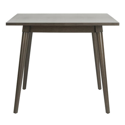 Simone Square Dining Table, Grey Walnut