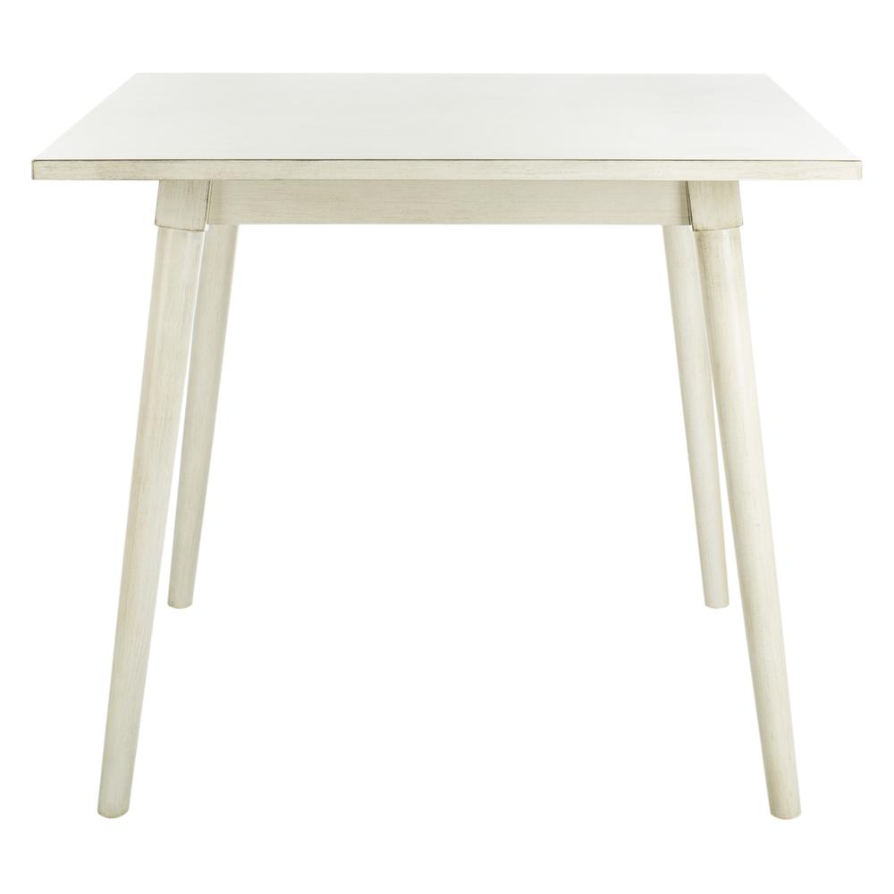 Simone Square Dining Table, White