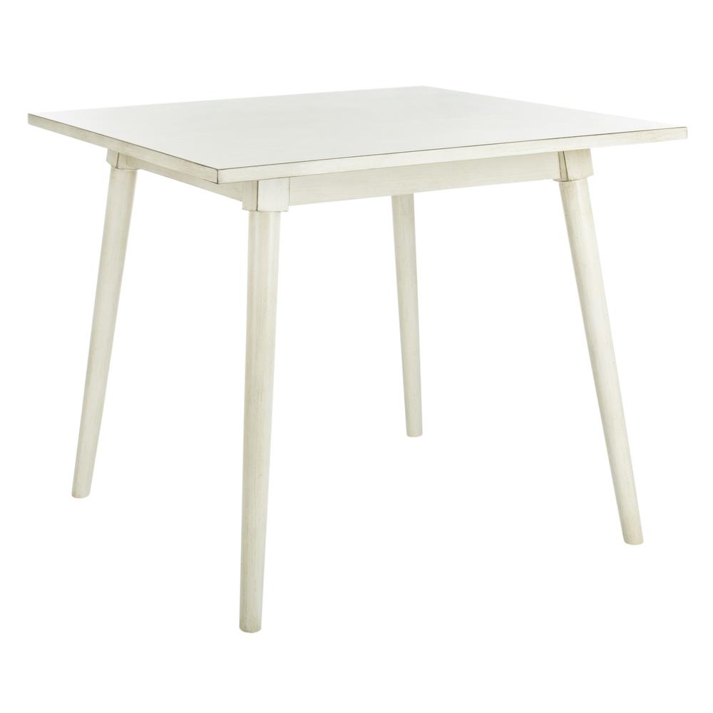 Simone Square Dining Table, White