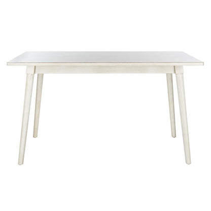Tia Rectangle Dining Table, Antique White