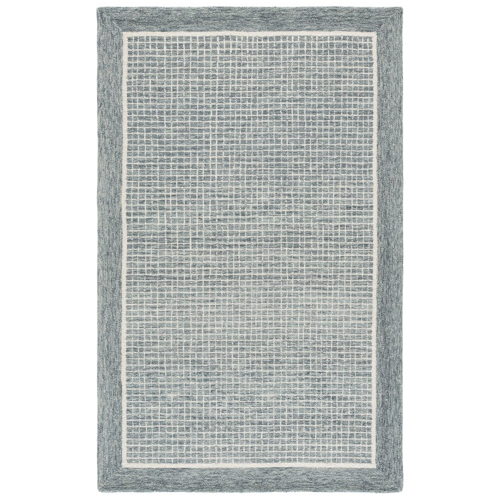 Ebony 879 - Grey / Ivory - 5'-0" x 8'-0"