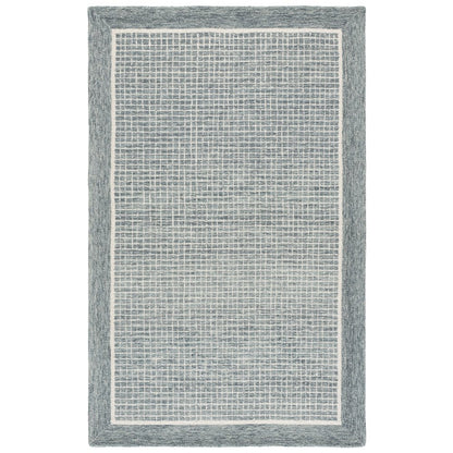 Ebony 879 - Grey / Ivory - 5'-0" x 8'-0"