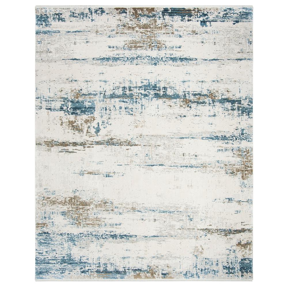 ECLIPSE 200, BEIGE / BLUE, 8' X 10', Area Rug