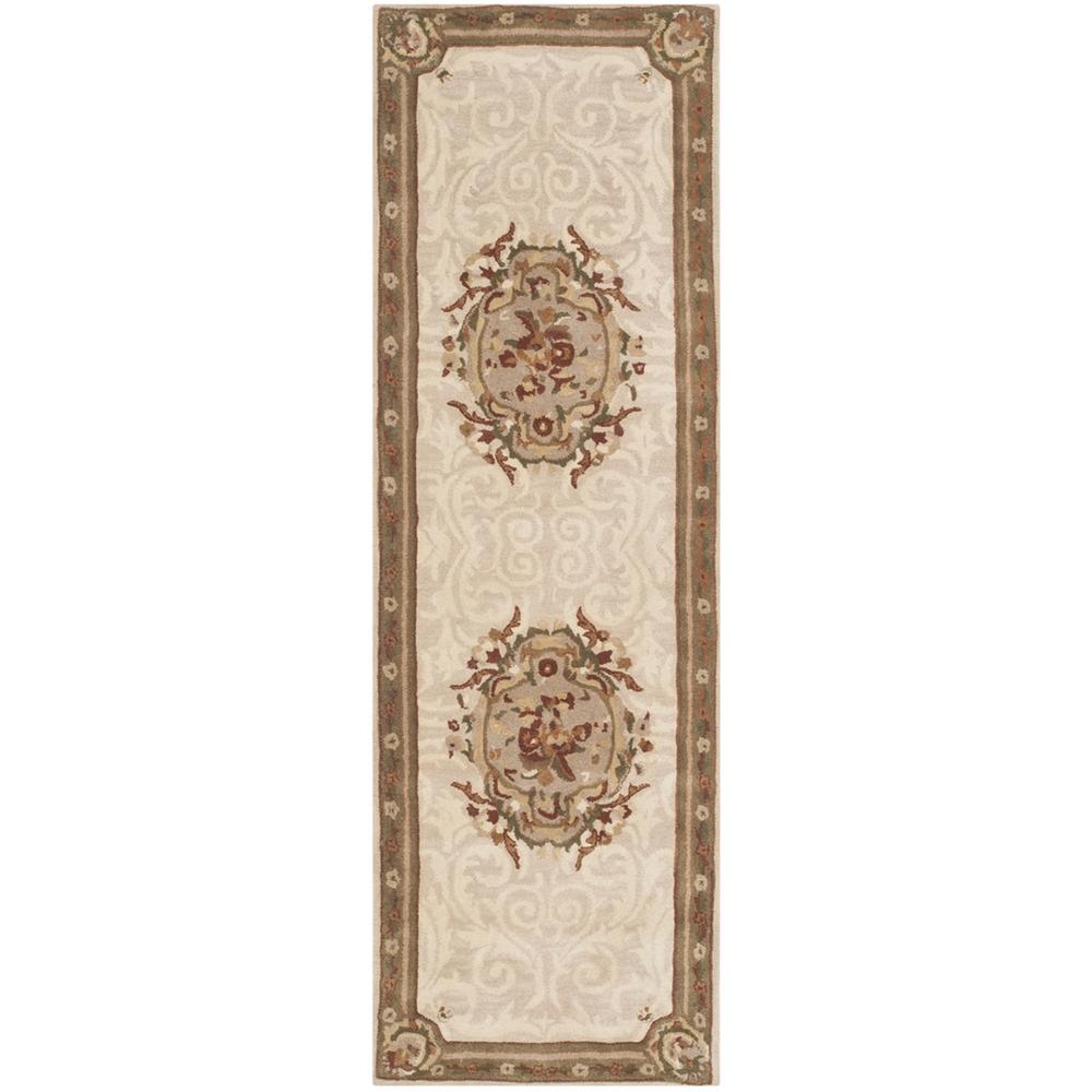 EMPIRE, IVORY / LIGHT GREY, 2'-6" X 8', Area Rug