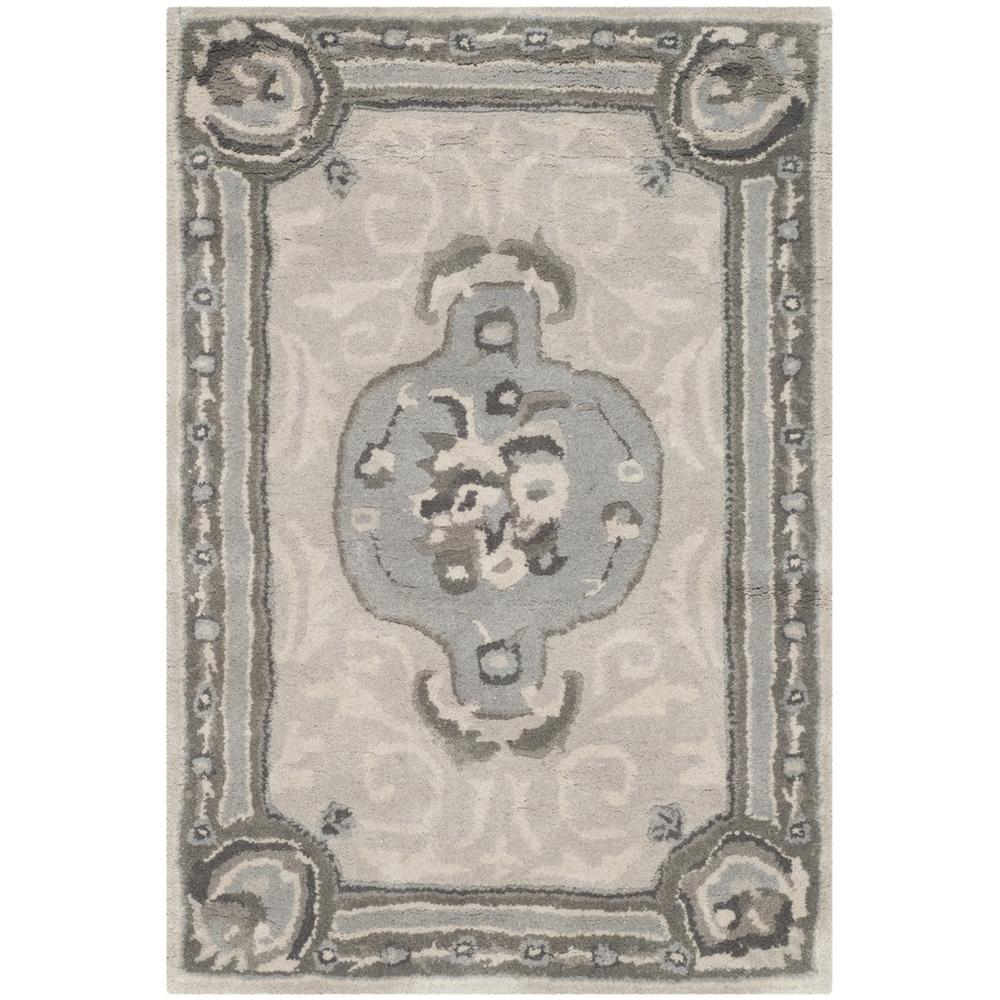 EMPIRE, BEIGE / LIGHT GREY, 2' X 3', Area Rug