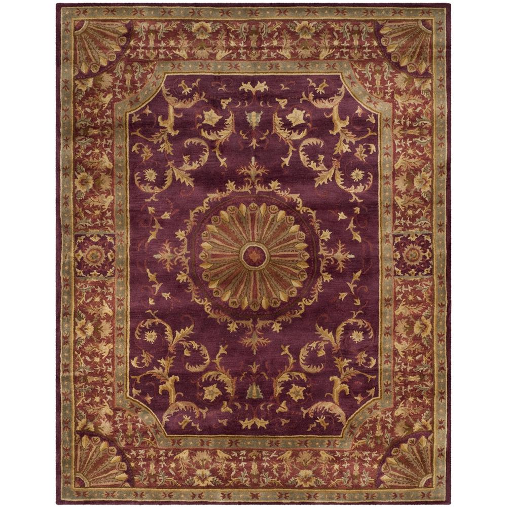 EMPIRE, BURGUNDY, 7'-6" X 9'-6", Area Rug