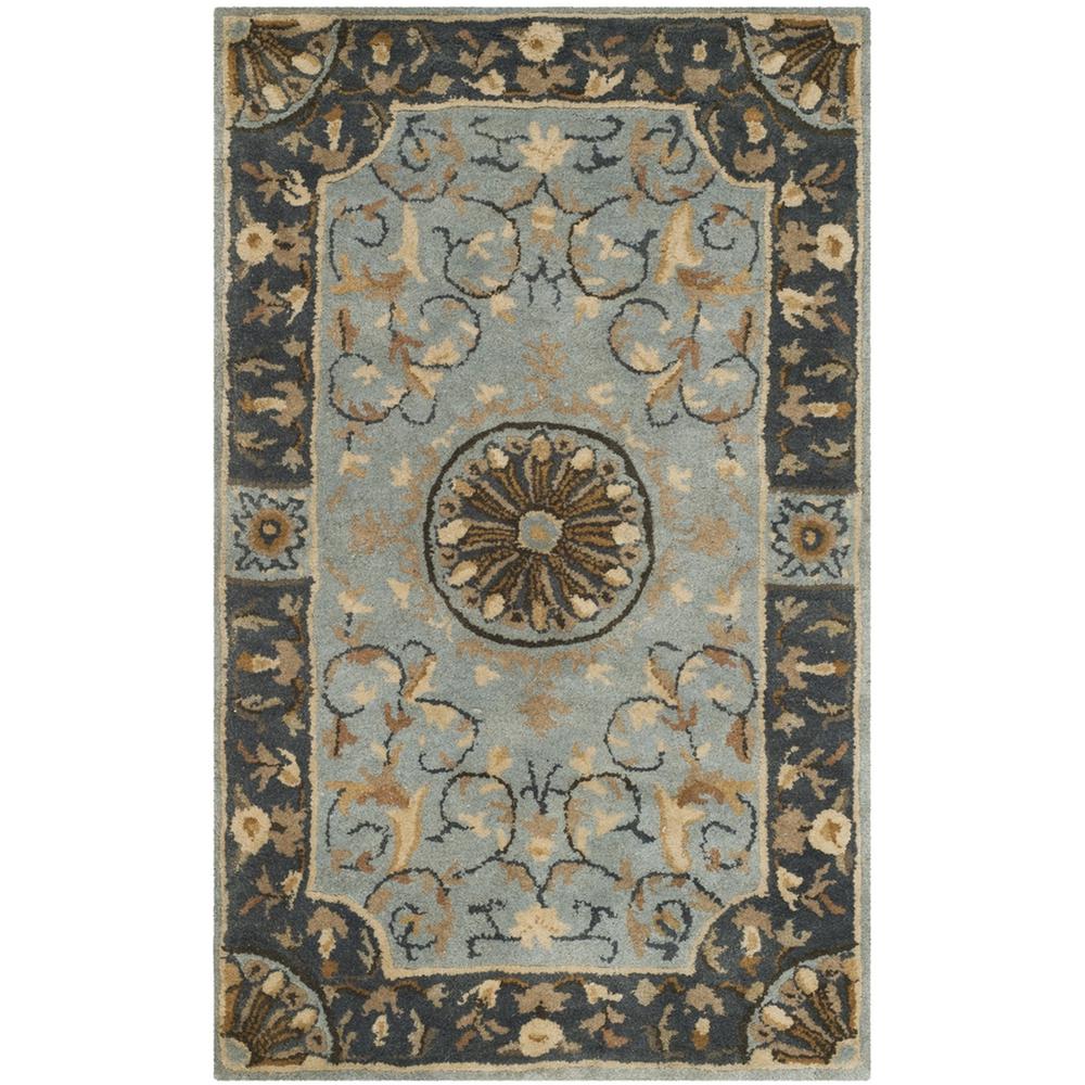EMPIRE, BLUE, 2'-6" X 4', Area Rug