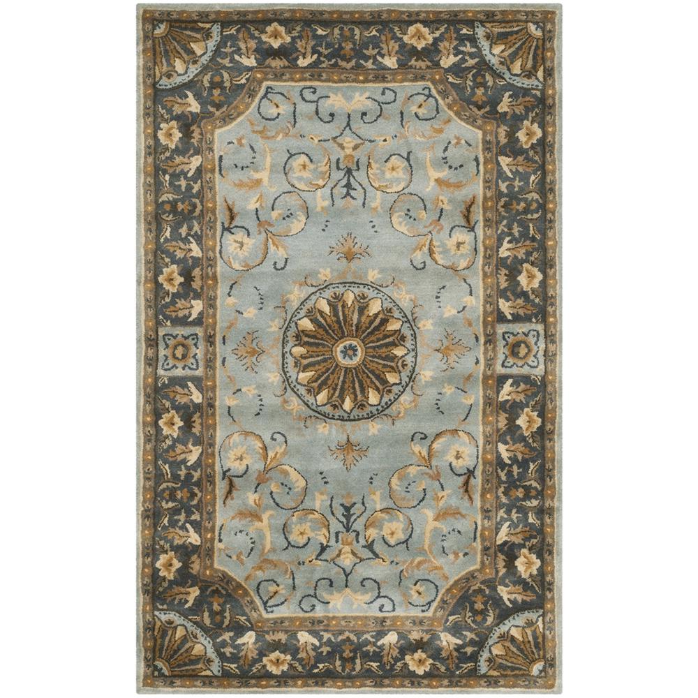 EMPIRE, BLUE, 5' X 8', Area Rug