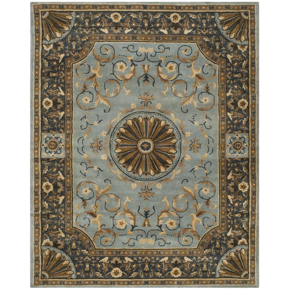 EMPIRE, BLUE, 7'-6" X 9'-6", Area Rug