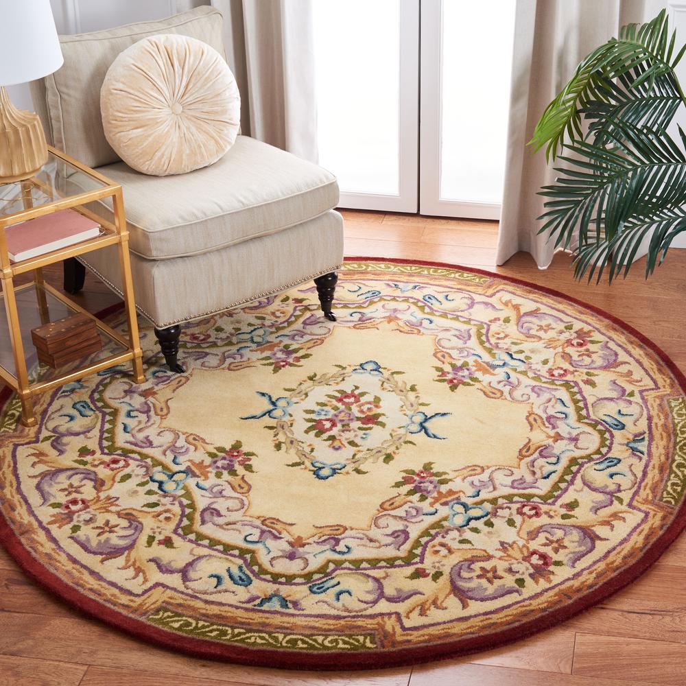 EMPIRE, GOLD / GOLD, 6'-0" X 9'-0", Area Rug