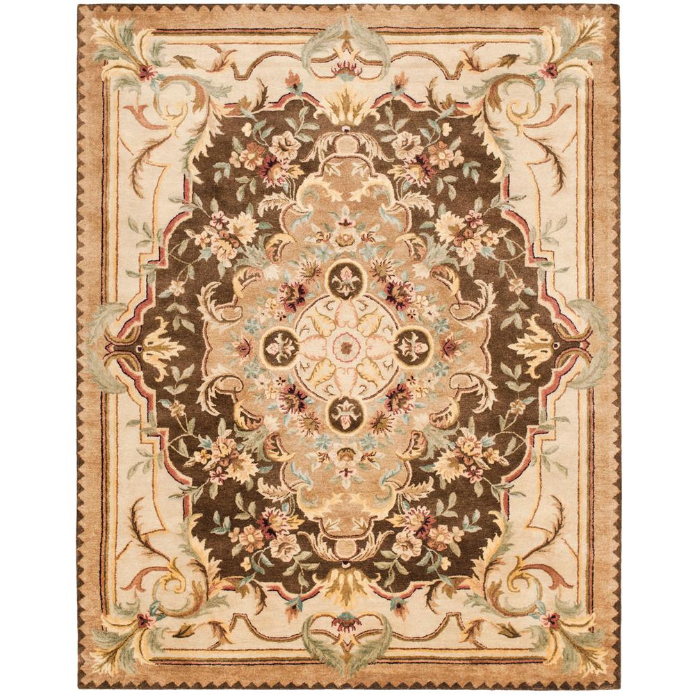 EMPIRE, BROWN / BEIGE, 7'-6" X 9'-6", Area Rug