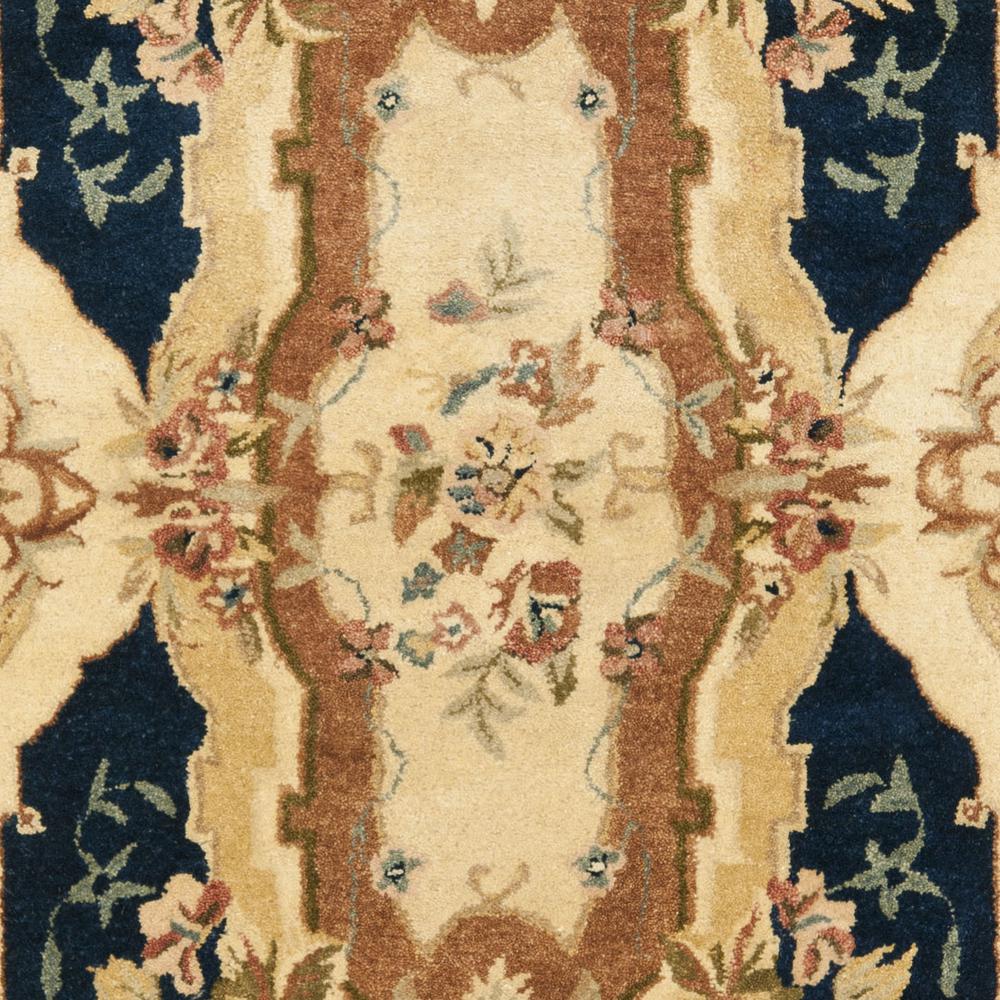 EMPIRE, NAVY / BEIGE, 5' X 8', Area Rug