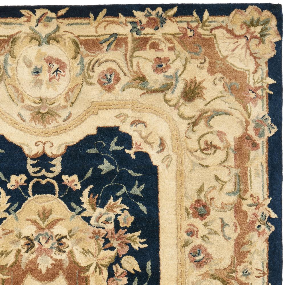 EMPIRE, NAVY / BEIGE, 5' X 8', Area Rug