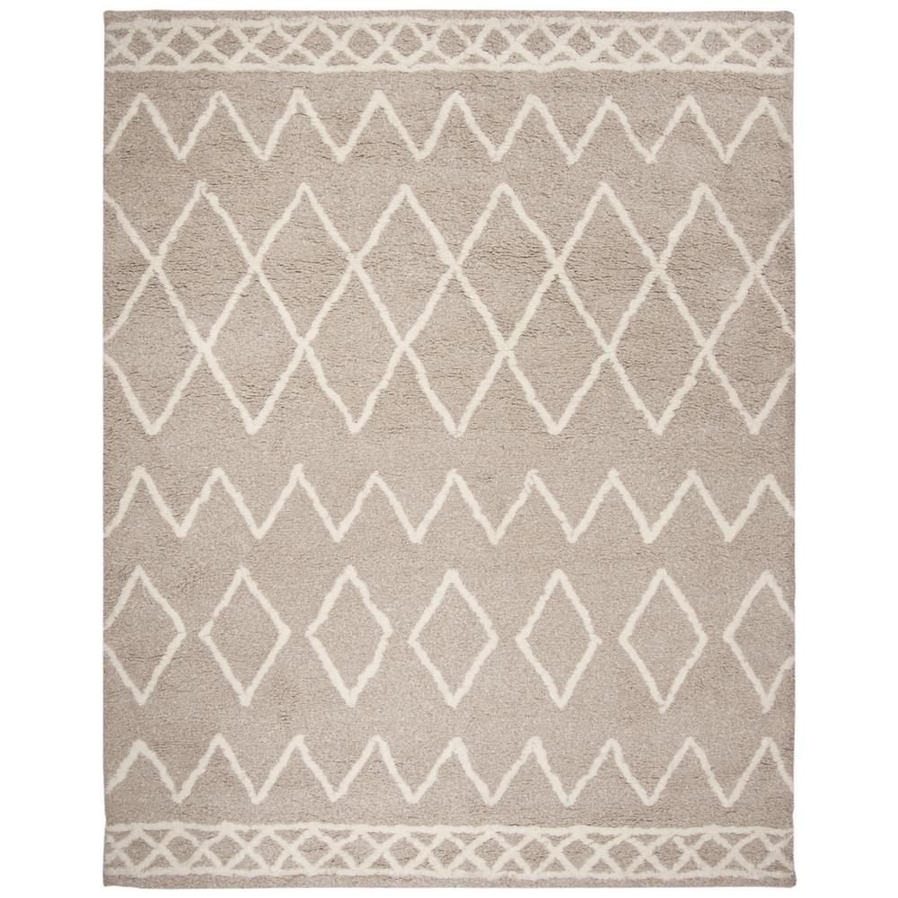 EQUINOX SHAG, BEIGE / IVORY, 8' X 10', Area Rug