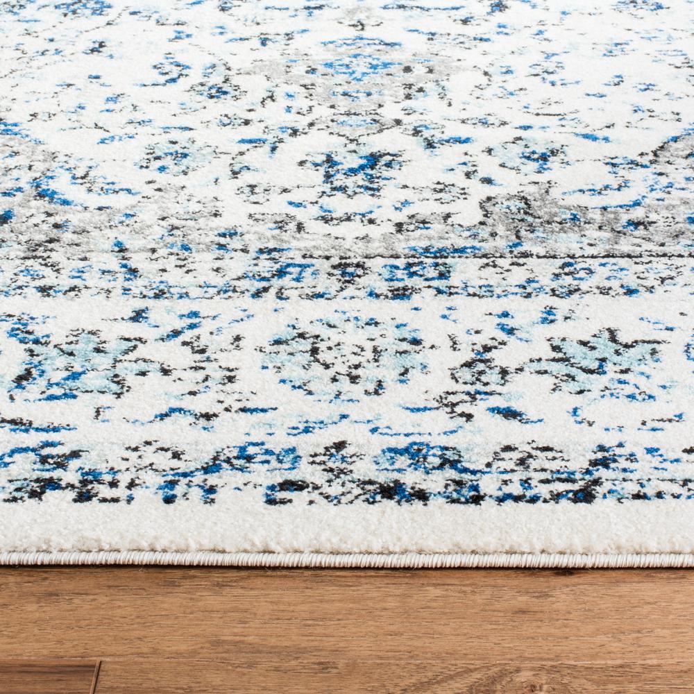 EVOKE, IVORY / GREY, 6'-7" X 9', Area Rug, EVK220D-6